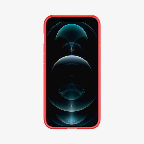 ACS01618 - iPhone 12 Pro Max Case Ultra Hybrid in crystal clear showing the back